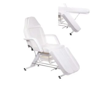 Beauty Bed split with Drawers White split