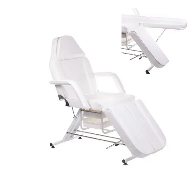 Beauty Bed split with Drawers White split