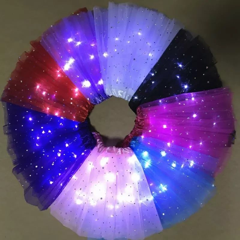 BEAUTIFUL GLOWING LED TULLE SKIRT age 2-9 - Image 17