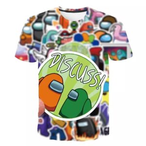 Kids New Among us T shirt age 8