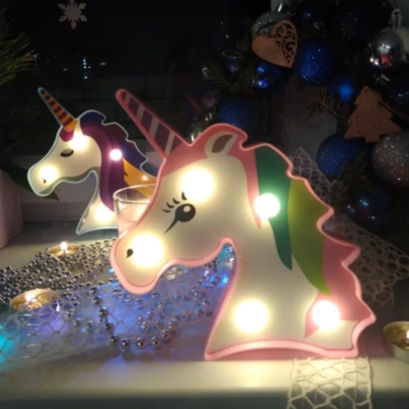 Decoration 3 D Led Lamp unicorn - Image 3
