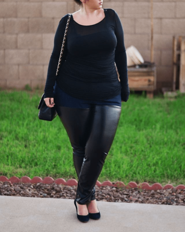 Plus sizes Black leggins - Image 5