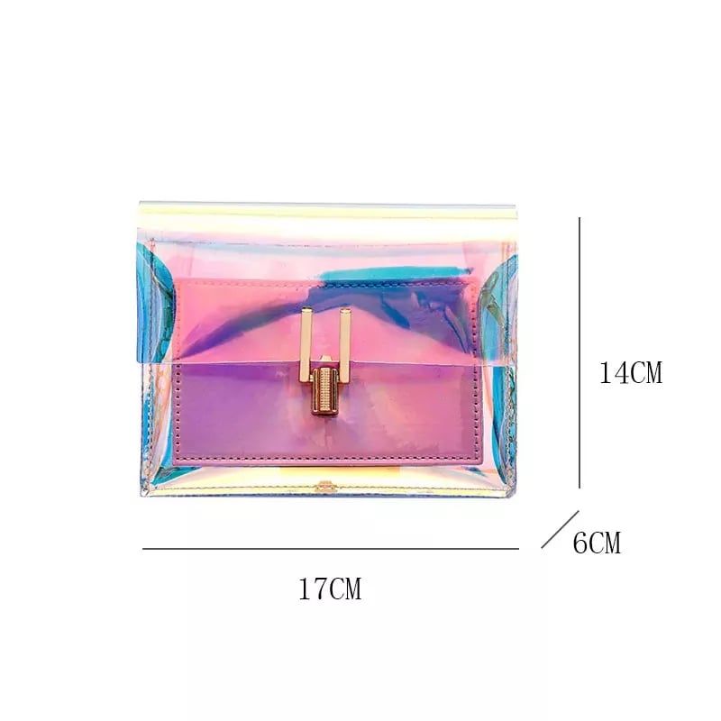 Laser Transparent shoulder Fashion Bag - Image 7