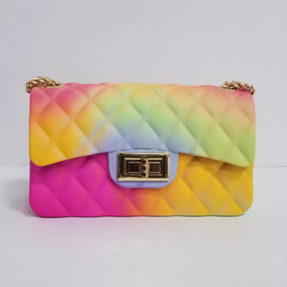 Famous Brand Jelly Bag Shoulder Crossbody Small handbag. - Image 6