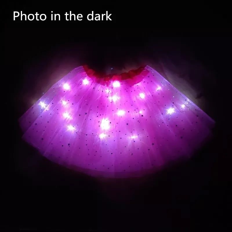 BEAUTIFUL GLOWING LED TULLE SKIRT age 2-9 - Image 11