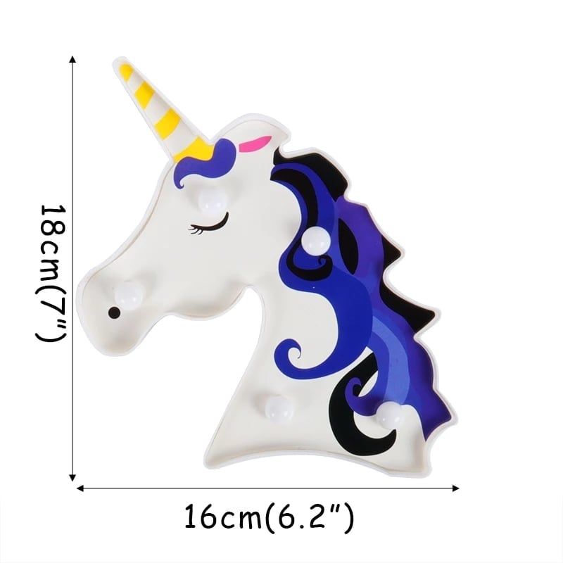 Decoration 3 D Led Lamp unicorn - Image 4