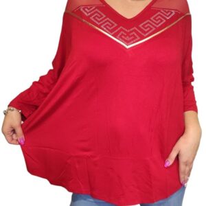 Long Large Blouse Oversized Women's Tunic M-XL