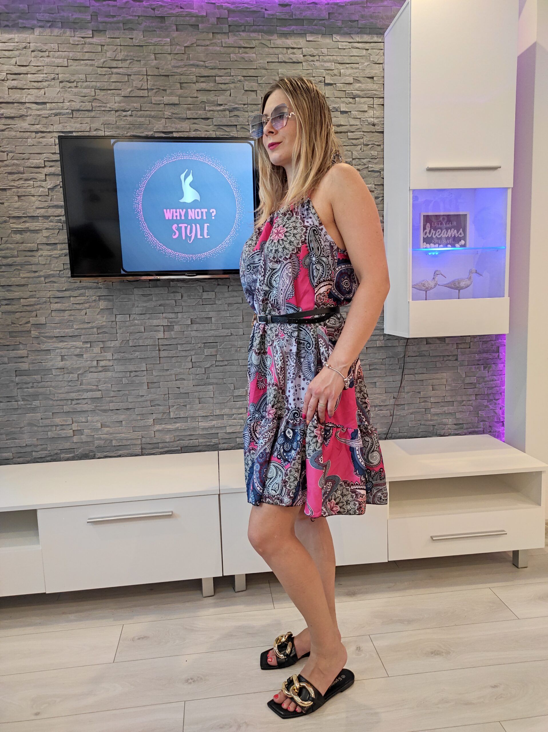 Light airy dress 6-12 size - Image 2