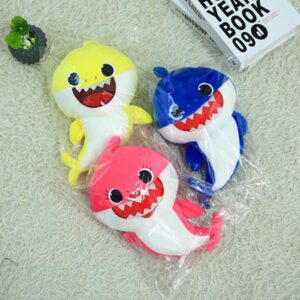 Plush toy shark music and lights baby shark
