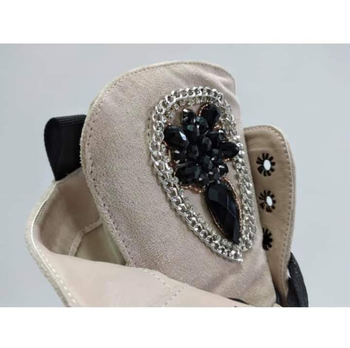 Ankle Beige boots 3-5 - Image 2