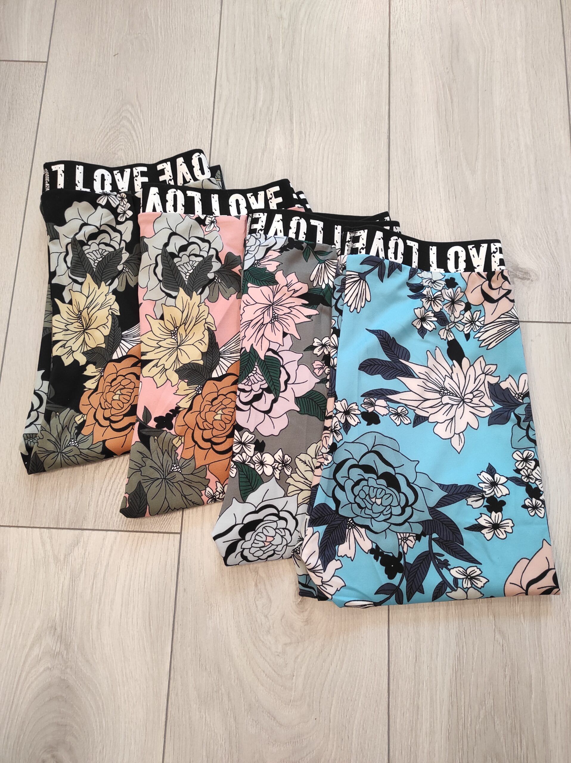 Leggins Women's Pants floral S-XXL - Image 3