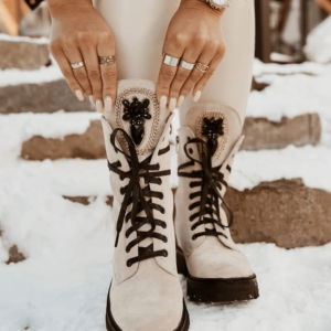 Ankle Beige boots 3-5