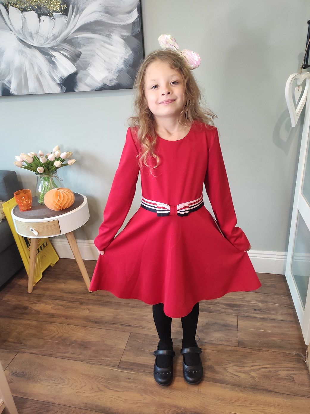 Klaudia Beautiful dress for a girls age 6-13 - Image 3