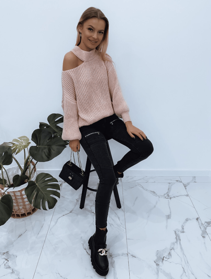 Sweater with chocker - Image 3
