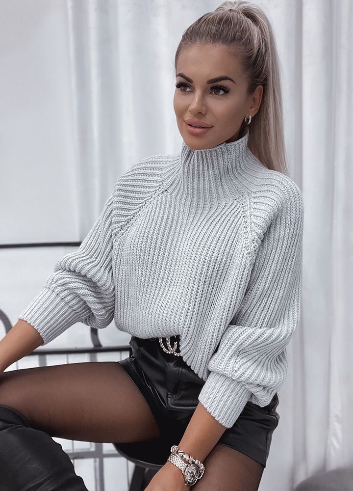 Women's turtleneck sweater XS-l - Image 7
