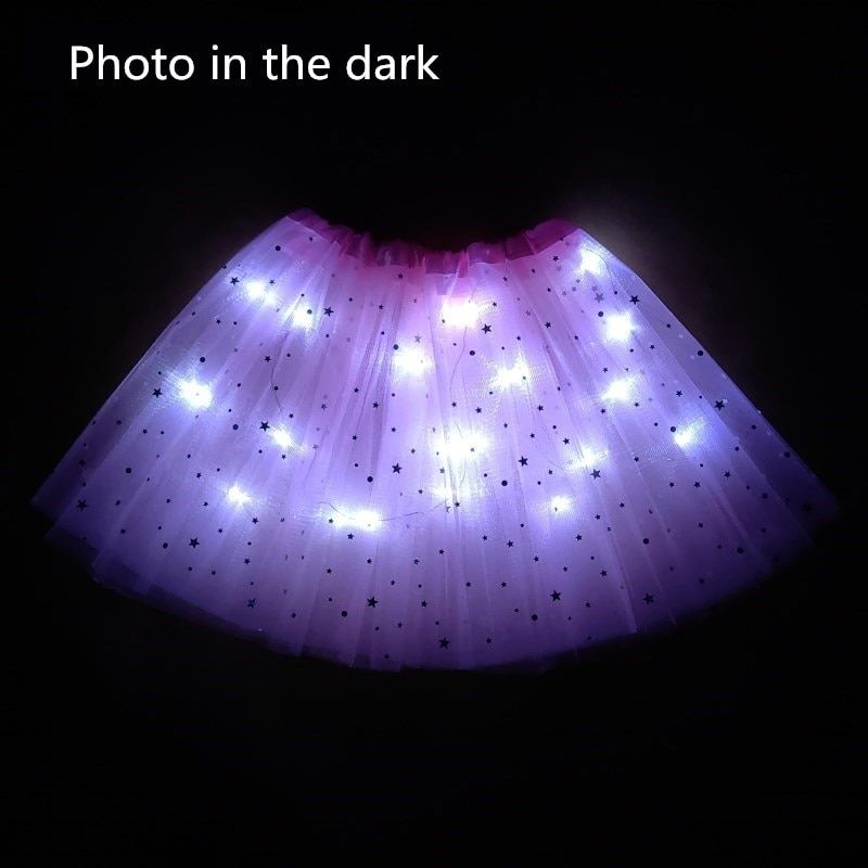BEAUTIFUL GLOWING LED TULLE SKIRT age 2-9 - Image 21