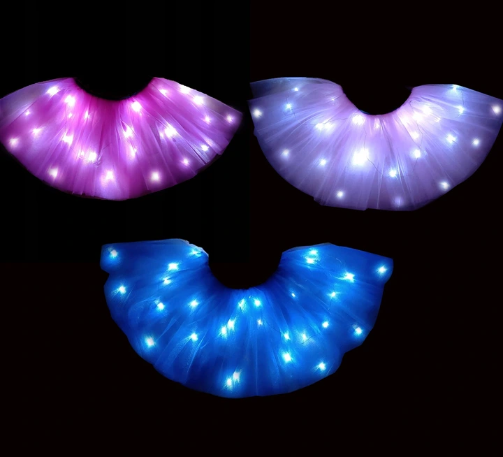 BEAUTIFUL GLOWING LED TULLE SKIRT age 2-9 - Image 22