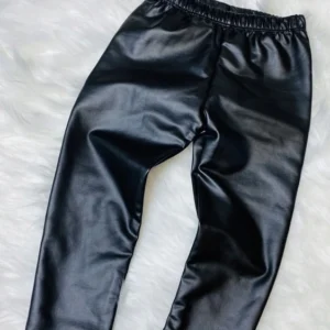 Kids faux leather leggins age 5-9