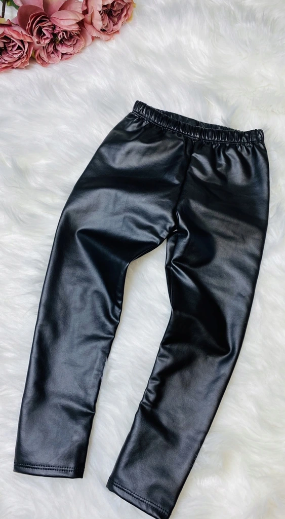 Kids faux leather leggins age 5-9