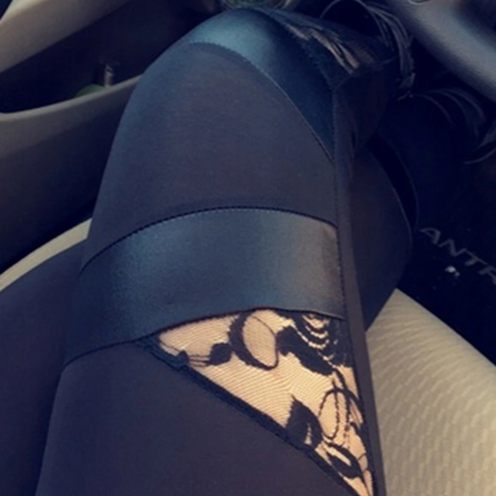 LEGGINGS - WITH LACE - Image 4