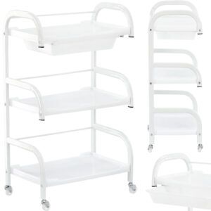 beauty shelf cosmetic tattoo spa trolley with drawer