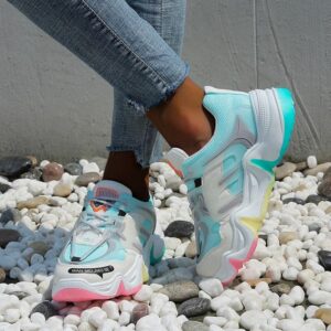 Light blue Platform Sneakers 3-8