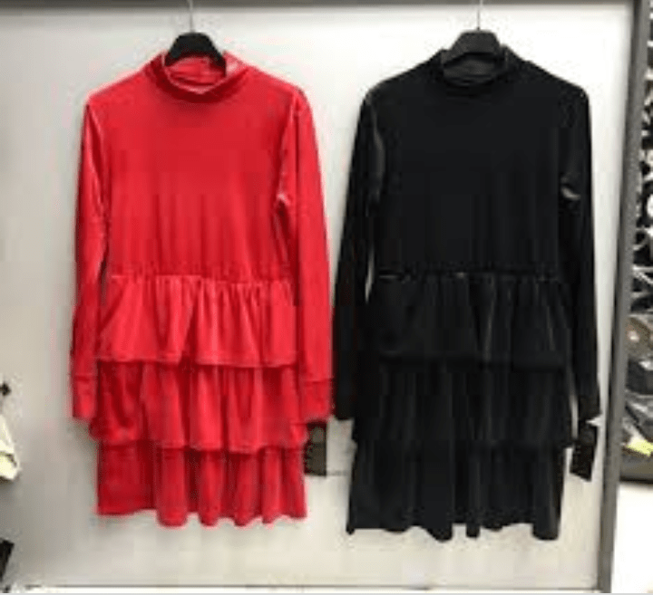 Velor material dress XS-M - Image 6