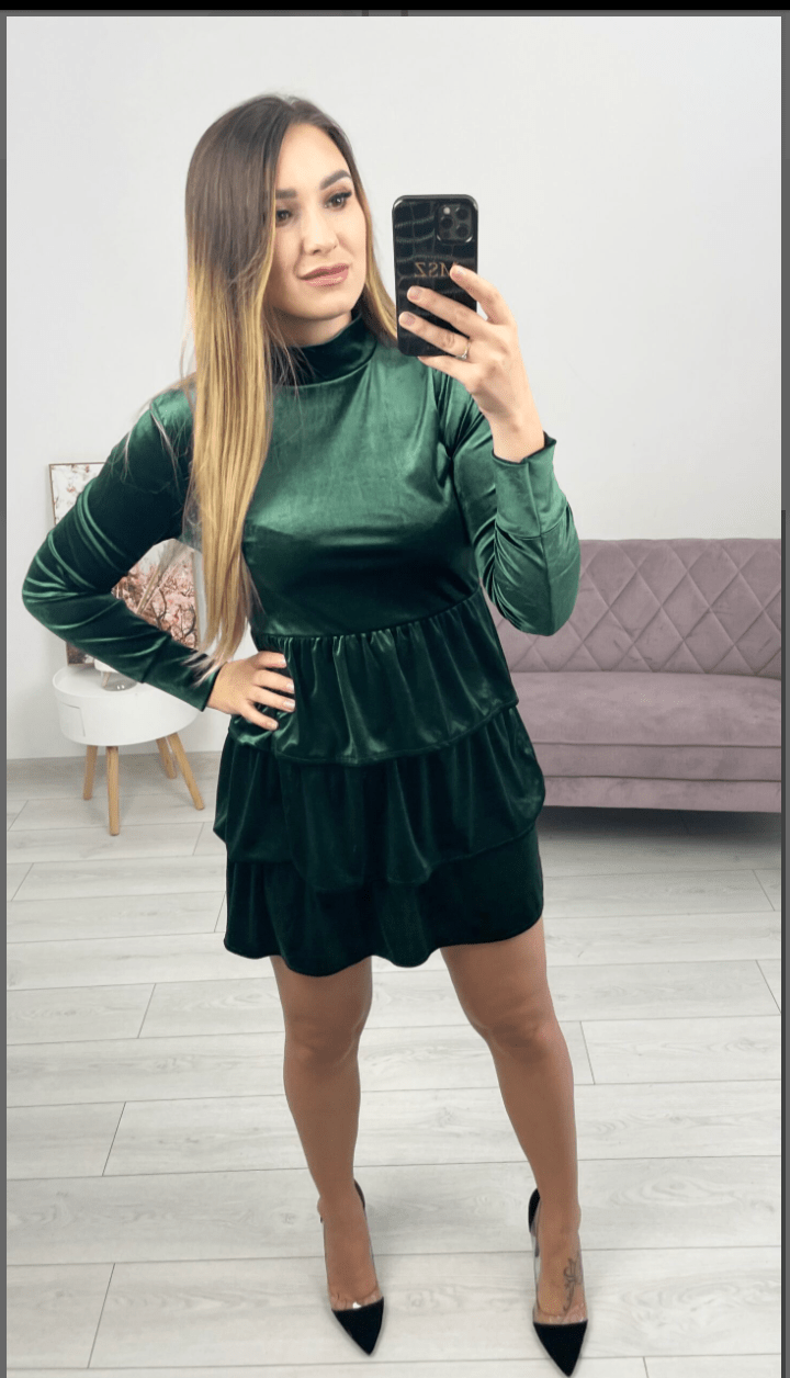 Velor material dress XS-M - Image 7