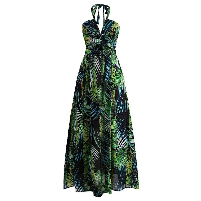 Holiday palm dress L-XXXL - Image 5