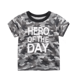 T-shirt camo age 4-6
