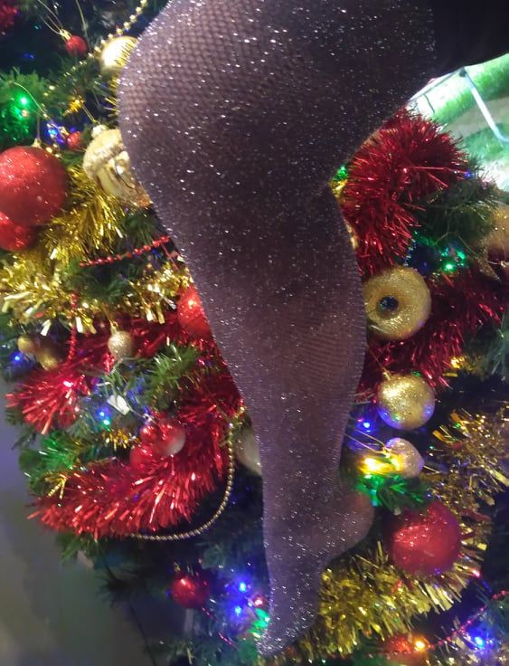 Women's glitter tights - Image 3