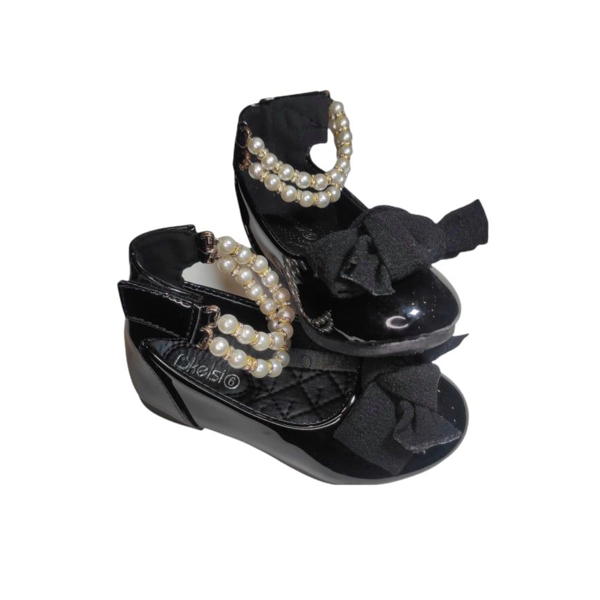 Girl shoes black 4-6 - Image 3