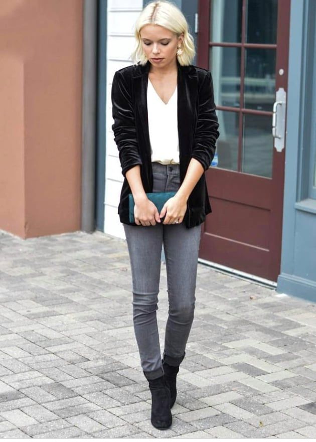 VELVET JACKET elegant blazer for women xs-m - Image 4