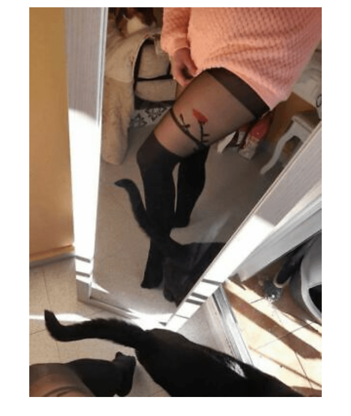 Women's tights rose - Image 5