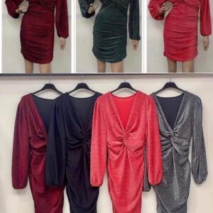 GLITTER Ruffles DRESS