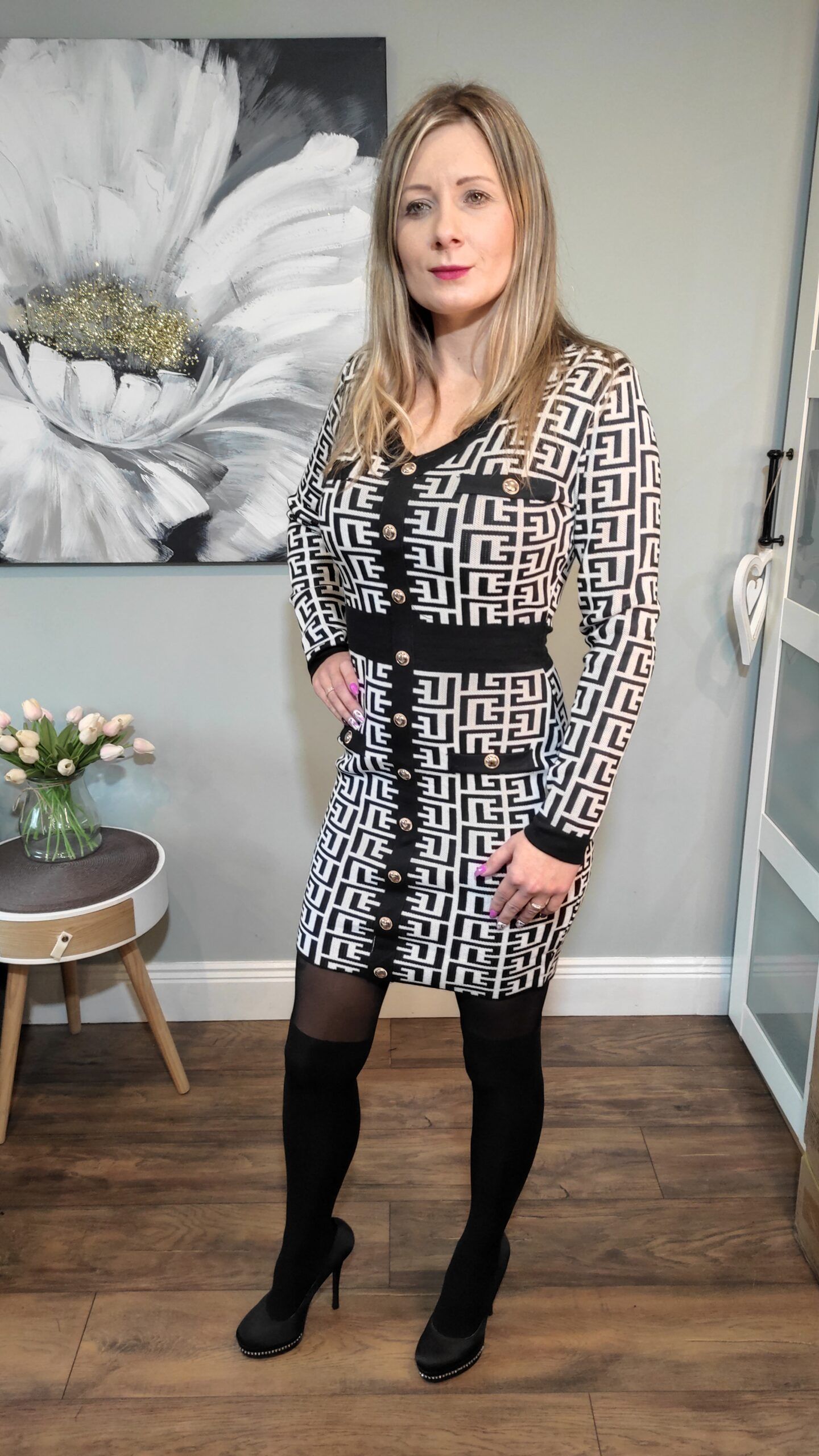 Knitted Pencil Dress