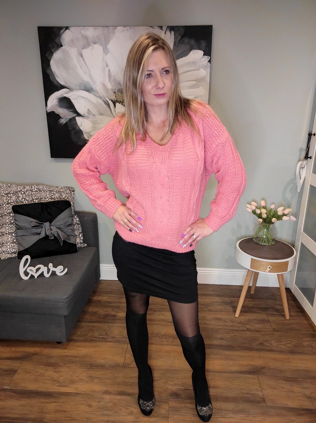 Sweater with golden chain 6-12 size - Image 5