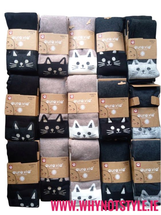 Kitten glitter tights - Image 8