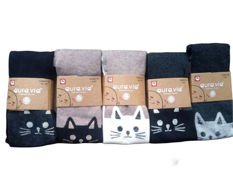Kitten glitter tights