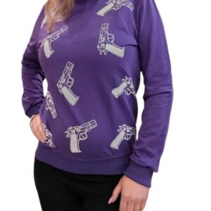 Women's sweatshirt without a hood XS-M