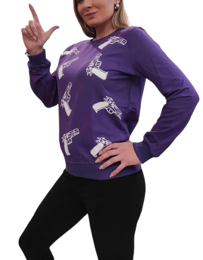 Women's sweatshirt without a hood XS-M - Image 3