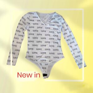 Sleeve bodysuit women Xs-M