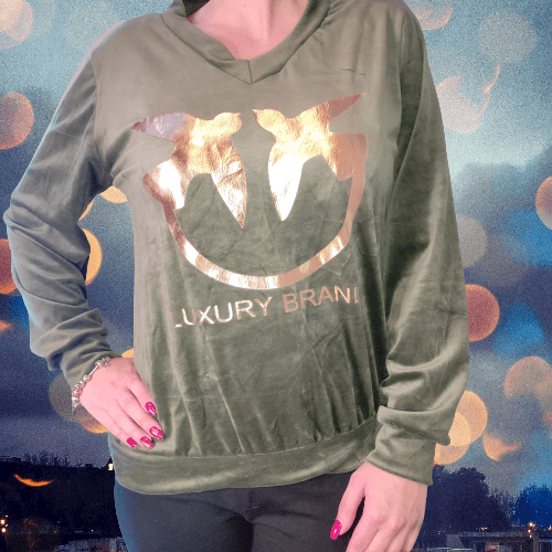 Velor sweatshirt XS-M - Image 5