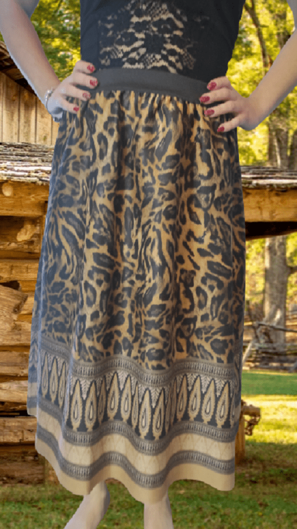 MADE IN ITALY CENTERS COLORS MAXI SKIRT XS-L - Image 2