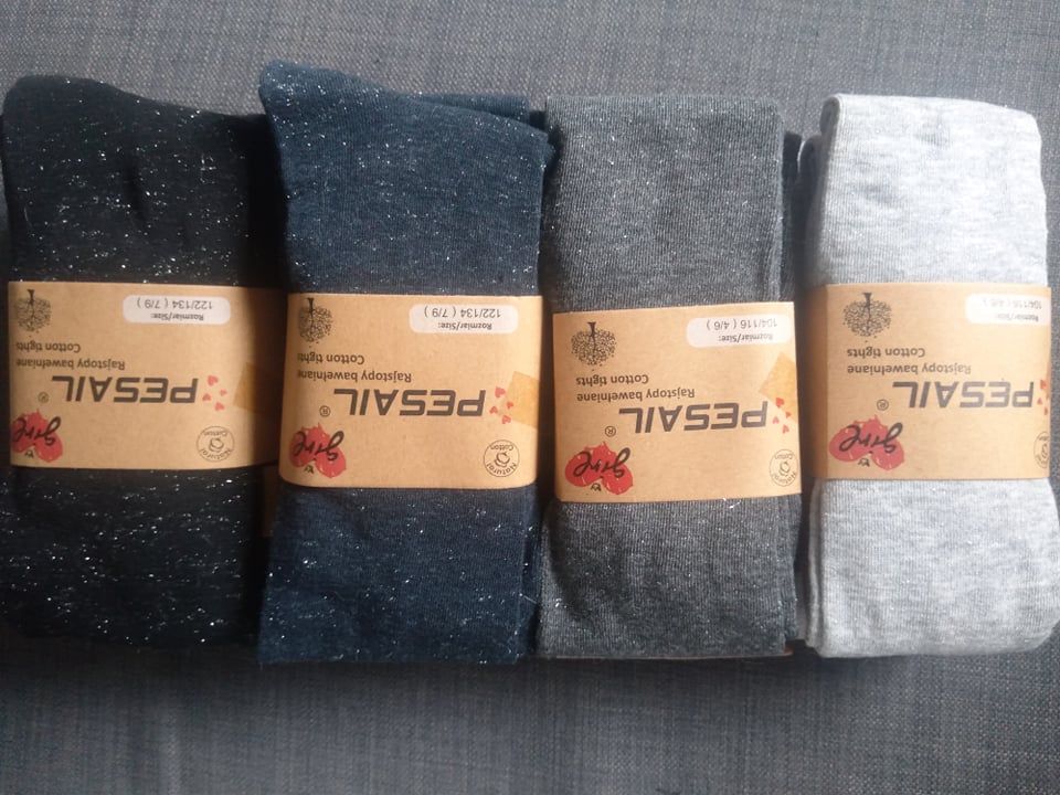Kids glitter tights age 1-12 - Image 3