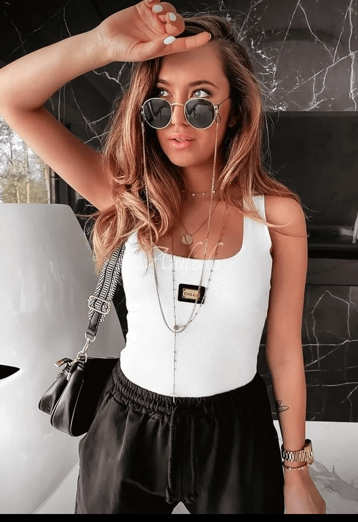 Ribbed bodysuit XS-M