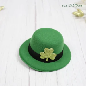 St. Patrick‘s Day Party Hat Design Hair Clip