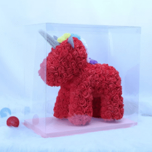 Rose Unicorn with Box