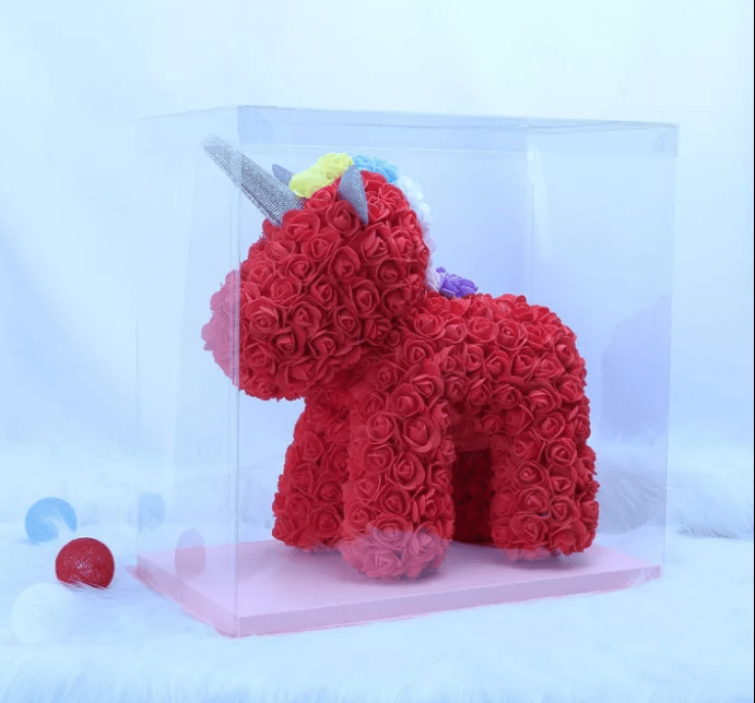 Rose Unicorn with Box