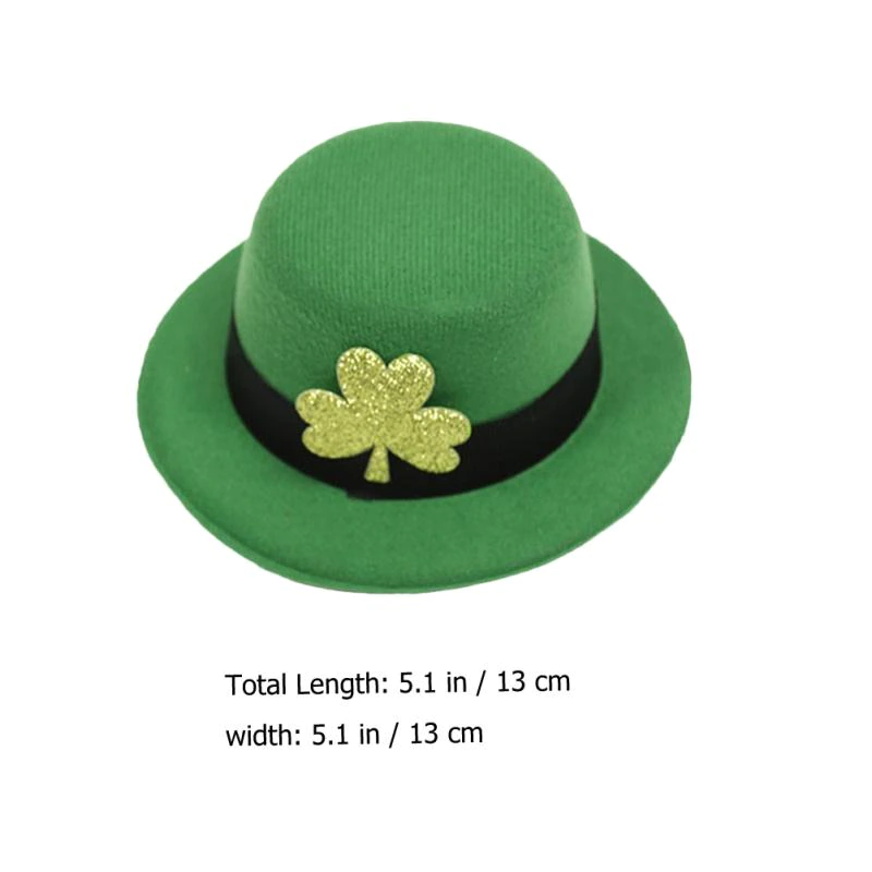 St. Patrick‘s Day Party Hat Design Hair Clip - Image 3